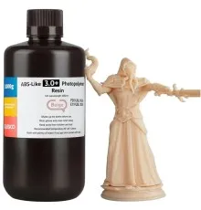 Фотополімерна смола ELEGOO Resin, ABS-like 3.0 plus 1кг, beige (50.103.0209)
