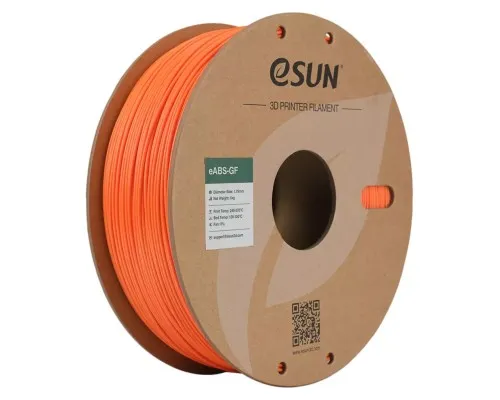 Пластик для 3D-принтера eSUN EABS-GF 1,75mm 1kg ORANGE (EABS-GF-P175O1)