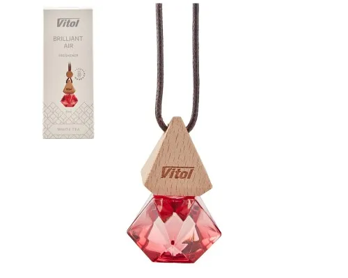 Ароматизатор для автомобіля VITOL Air WhiteTea 8мл (VBA06)