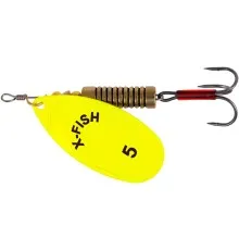 Блешня X-Fish Stark 14g 5 Nikel UV lime (1917.07.41)