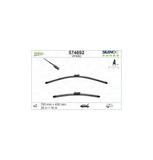 Щітка склоочисника Valeo 574692