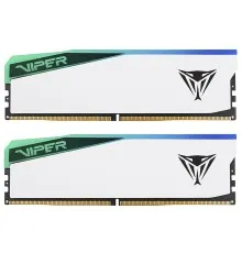 Модуль пам'яті для комп'ютера DDR5 32GB (2x16GB) 6200 MHz Viper Elite 5 RGB Patriot (PVER532G62C42KW)