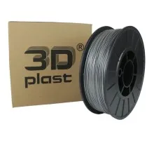 Пластик для 3D-принтера 3Dplast PLA 1.75мм, 0.85кг, gray-metallic (3DPLA17508GMT)