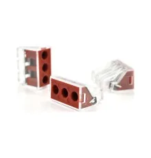 З'єднувач кабелю 3-pin аналог WAGO K773-173, 50штпак Voltronic (K773-173/50)