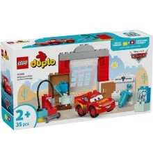 Конструктор LEGO DUPLO Disney та Pixar Тачки Візит МакКвіна в гараж Дока (10456)