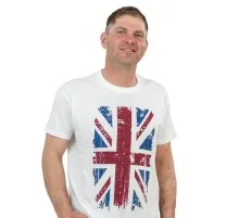Футболка Sol's Regent 150 Great Britain Flag білий XXL (11380102/10XXL)