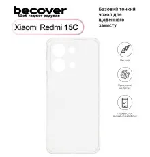 Чохол до мобільного телефона BeCover Xiaomi Redmi 15С Transparent (713785)
