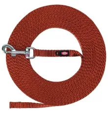 Повідець для собак Trixie Tracking lead екстралегкий XS-S 10 м 10 мм рижий (4053032674479)