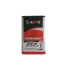 Трансмісійна олива AXXIS 80W-90 GL-4/GL-5 4л (AX-2058)