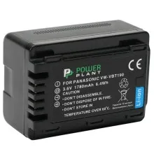 Акумулятор до фото/відео PowerPlant Panasonic VW-VBT190 (DV00DV1412)