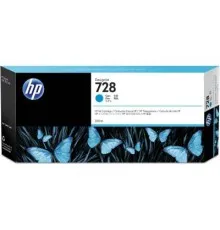 Картридж HP DJ No.728 Cyan, DesignJet T730/T830 300 ml (F9K17A)