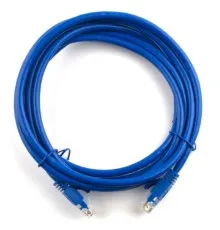 Патч-корд 2м, RJ-45, Cat.5e, CCA, біметал, синій Ritar (PCR-CCA/2Be / 00214)