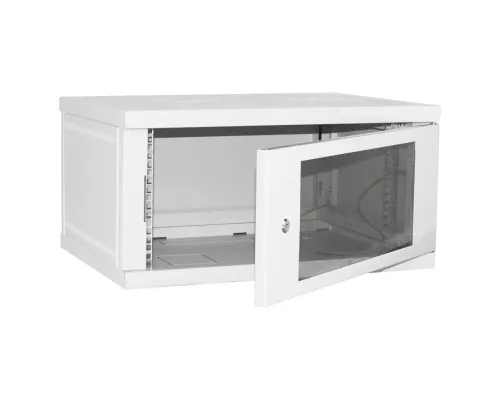 Шафа настінна Ipcom 4U, 600*350, RAL7035 (СН-4U-060х035-ДС-7035)