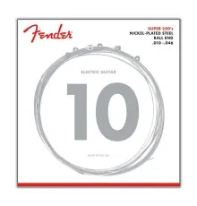 Струни для гітари Fender 250R Nickel-Plated Steel Guitar Strings (10-46) (A009836)