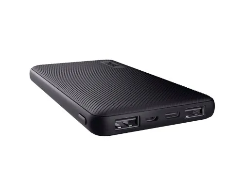 Батарея універсальна Trust 10000mAh Primo ECO, 2хUSB-A/USB-C, 15W, black (24678_TRUST)