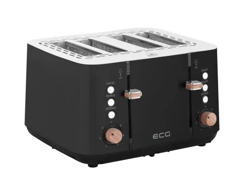 Тостер ECG ST 4768 Timber Black