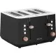 Тостер ECG ST 4768 Timber Black