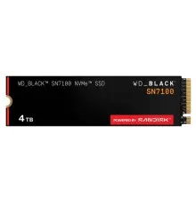 Накопичувач SSD M.2 2280 4TB BLACK SN7100 WD (WDS400T4X0E-00CJA0)