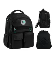 Рюкзак шкільний GoPack Education 183 чорний (GO26-183M-3)