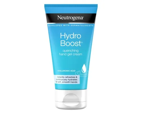 Крем для рук Neutrogena Hydro Boost Hand Gel Cream Зволожувальний 75 мл (3574661392462)