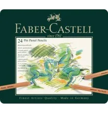 Пастель Faber-Castell PITT PASTEL 24 кольора, в металевій коробці, 112124 (16757)