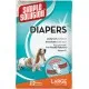 Підгузки для тварин Simple Solution Disposable Diapers Large для собак великих порід 12 шт (0010279105856)