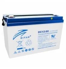Батарея до ДБЖ Ritar AGM 12V-80Ah (DC12-80)