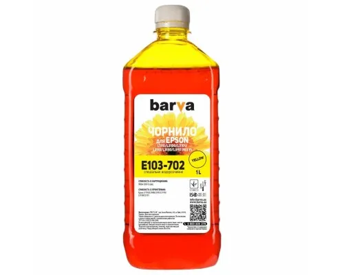 Чорнило Barva Epson 103 1л YELLOW (E103-702)