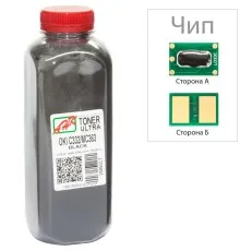 Тонер OKI C332/MC363, 120г Black+chip AHK (1505321)