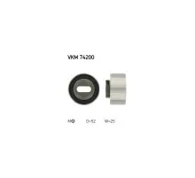 Ролик натягувача ременя SKF VKM 74200