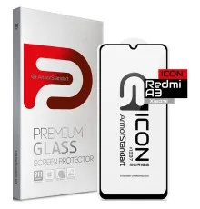 Скло захисне Armorstandart Icon Xiaomi Redmi A3 Black (ARM74452)