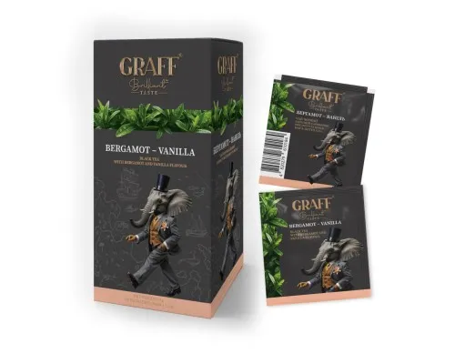 Чай Graff Bergamot&Vanilla 20х1.5 г (4820279610153)