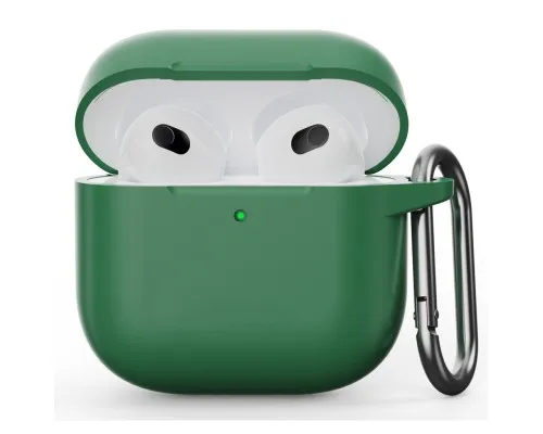 Чохол для навушників Armorstandart Hang Case для Apple AirPods 4 Needle Green (ARM81289)