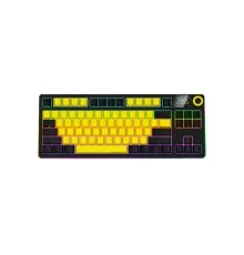 Клавіатура Lorgar KBP70TKLW Wireless TKL Mechanical Pro UA Black/Yellow (LRG-KBP70TKLW-YL-US)