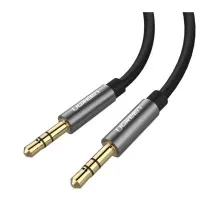 Кабель мультимедійний 3.5mm M to 3.5mm M 2.0m AV119 black Ugreen (10735)