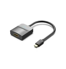 Перехідник USB-C to HDMI 0.15m black Vention (TDCBB)
