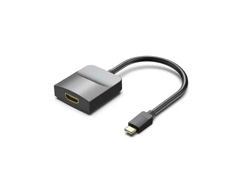 Перехідник USB-C to HDMI 0.15m black Vention (TDCBB)