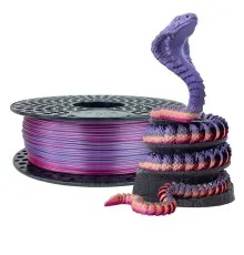 Пластик для 3D-принтера AzureFilm PLA SILK 1,75mm 1kg Rainbow Candy (FL171-3461)