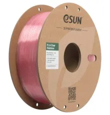 Пластик для 3D-принтера eSUN PLA Clear Rainbow 1,75mm 1kg PINK-Crystal (PLA-CLRB175O-CP1P1)