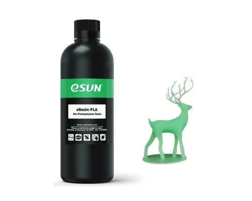 Фотополімерна смола eSUN eResin PLA UV/LCD Grass Green 1kg (ERESIN-PLA-GG1000G)