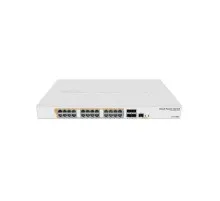 Комутатор мережевий Mikrotik CRS328-24P-4S+RM