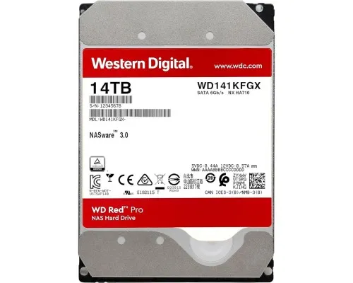 Жорсткий диск 3.5" 14TB WD (WD142KFGX)