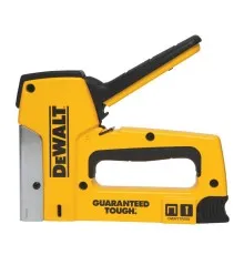 Степлер будівельний DeWALT Heavy Duty для скоб типу "G" 6-14мм, цвяхів типу "J" 12, 15мм. (DWHTTR350-0)