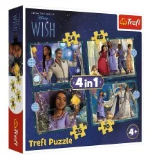 Пазл Trefl Wish Мрії збуваються 4 in 1 (35, 48, 54, 70) елемента (5900511346497)
