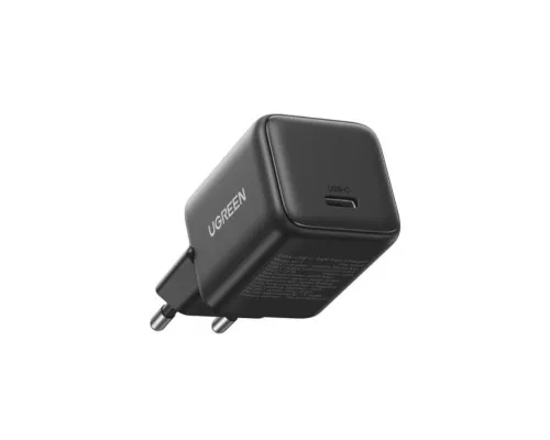 Зарядний пристрій Ugreen USB-C PD20W GaN X512 gray (55528)
