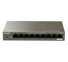 Комутатор мережевий Tenda TEF1109P-8-102W