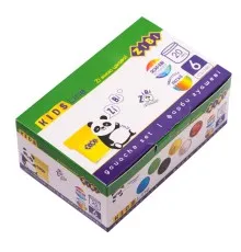 Гуашеві фарби ZiBi KIDS Line 6 кольорів по 20 мл (ZB.6603)