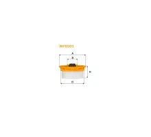 Фільтр паливний Wixfiltron WF8503