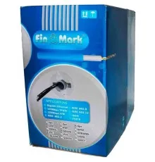 Кабель мережевий FinMark UTP 500м CAT5e 2P 24AWG PE B Pull Box (055850)