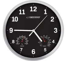 Настінний годинник Esperanza Wall Clock Lyon 25см Black (EHC016K)